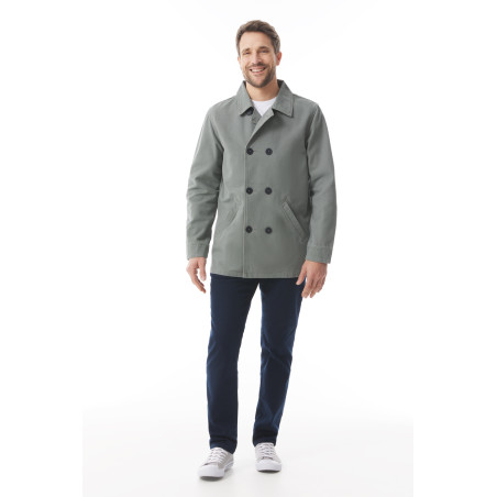 Caban mi-saison homme vert kaki | Mousqueton