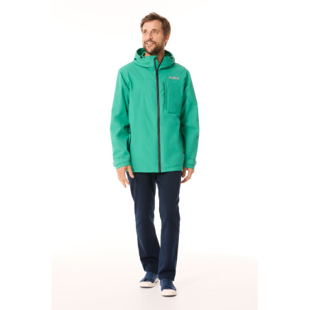 Veste coupe-vent compacte vert jade | Mousqueton