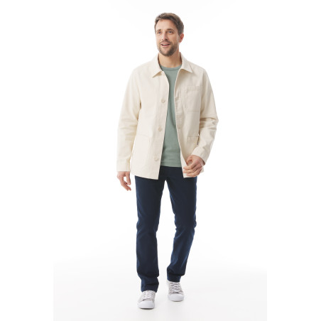 Veste de travail homme beige | Mousqueton