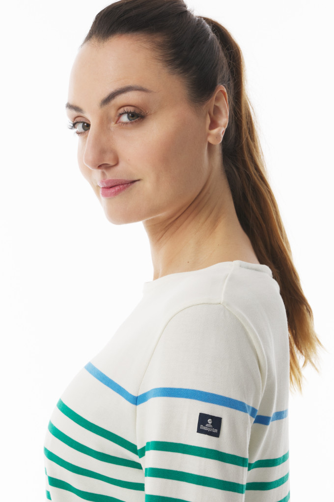 MARINELLA SPECIAL ECRU-JADE-BLEUET