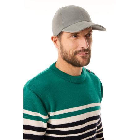 Casquette baseball réglable vert kaki | Mousqueton