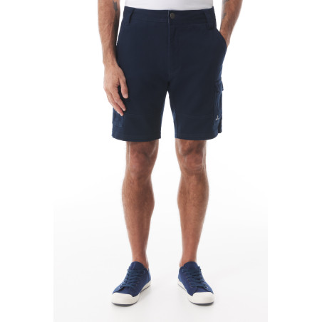 Short cargo bleu marine pour Homme | Mousqueton