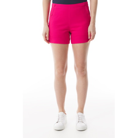 Short à pont pour femme rose