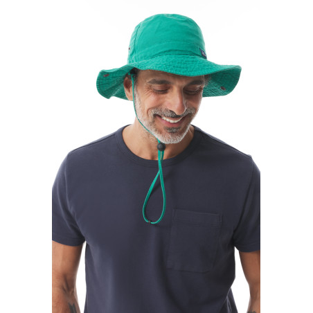 Chapeau safari adulte vert jade | Mousqueton