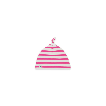 Bonnet rayé en coton bébé MIMI BABY-B | Mousqueton
