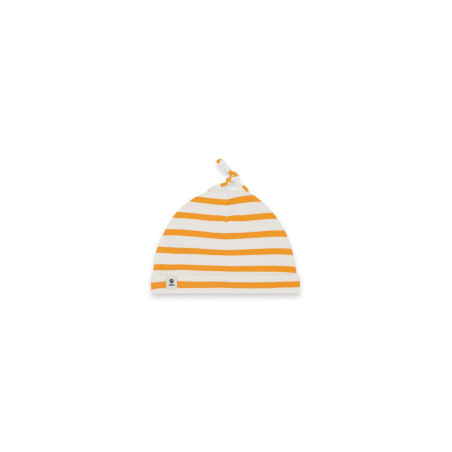 Bonnet rayé en coton bébé MIMI BABY-B | Mousqueton