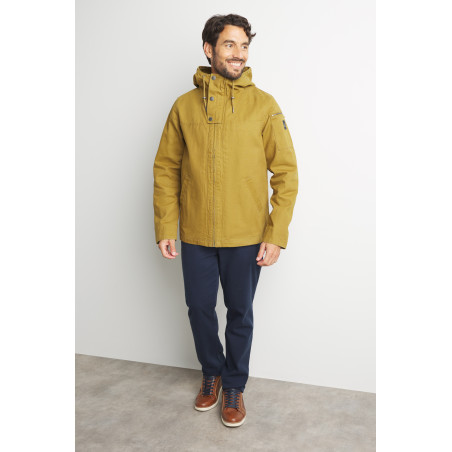 Veste homme en toile marron bronze | Mousqueton