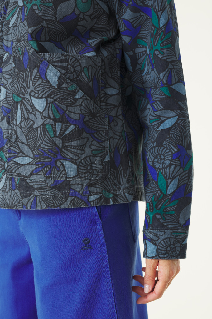 LOGANIG PRINT-S AQUA COBALT