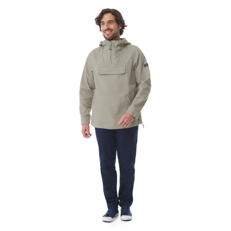 Vareuse à capuche Femme et Homme gris pierre | Mousqueton