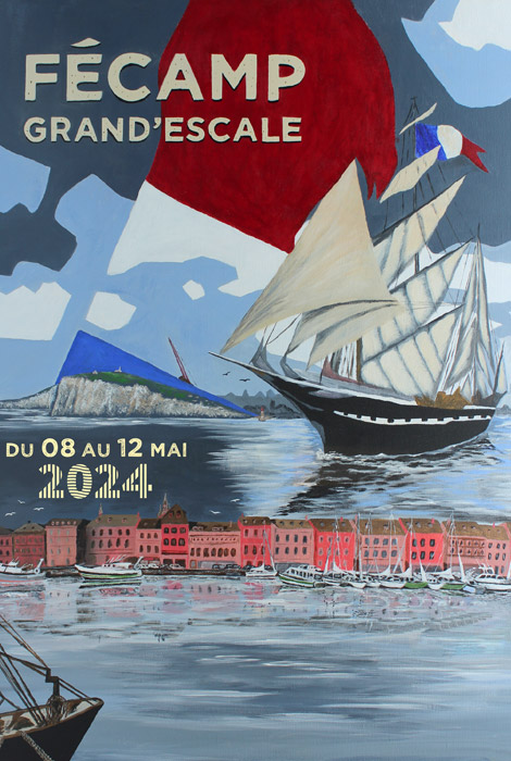 Affiche fecamp grand escale 2024