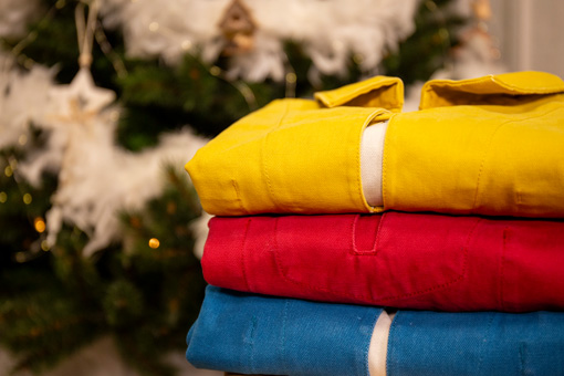 vareuse en toile mousqueton pour noël