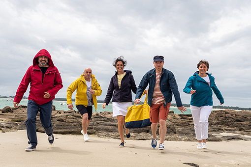 Vestes mi-saison colorées pour femme et homme