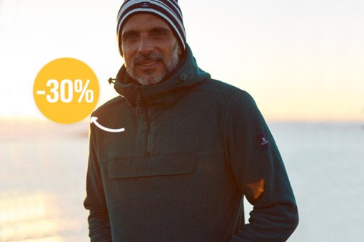 veste polaire homme en soldes Ploermel de la marque Mousqueton