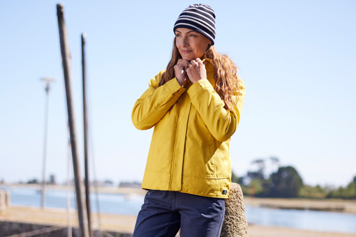 veste femme jaune fionawax