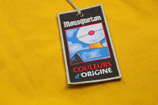 Zoom matière toile de coton vareuse