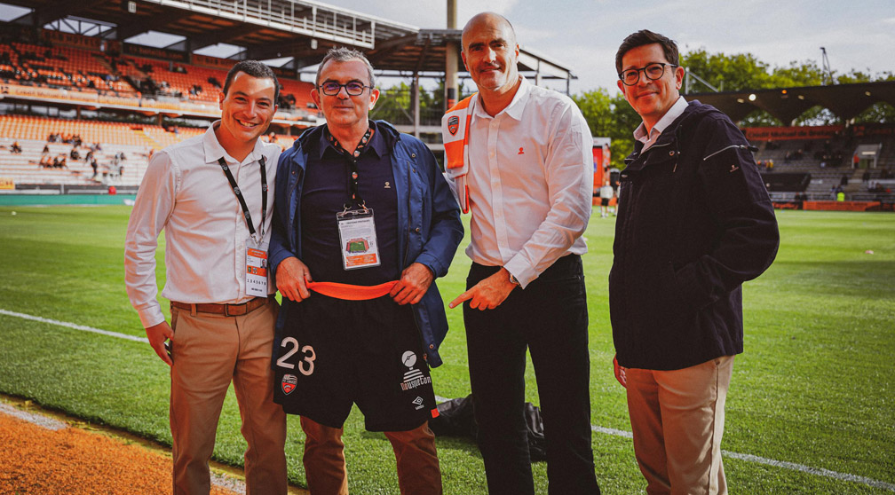 Image Mousqueton renouvelle son partenariat avec le FC Lorient !
