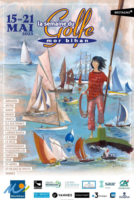 affiche officielle de la Semaine du Golfe