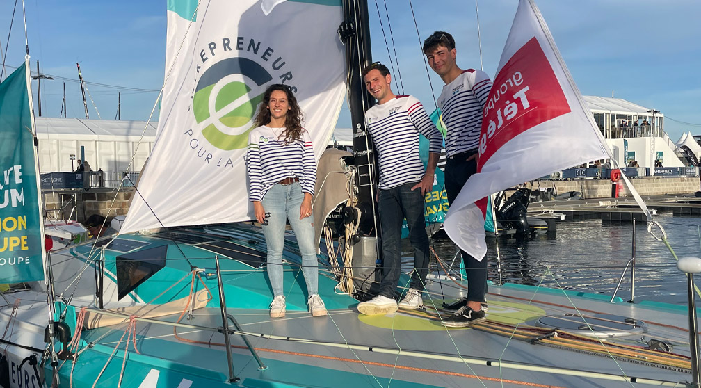 Image Tous derrière Jules Bonnier pour la Route du Rhum !