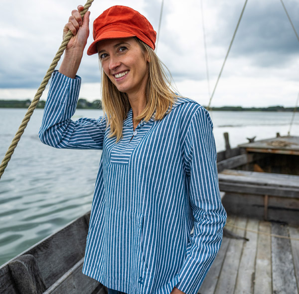 Une blouse à l'air marin