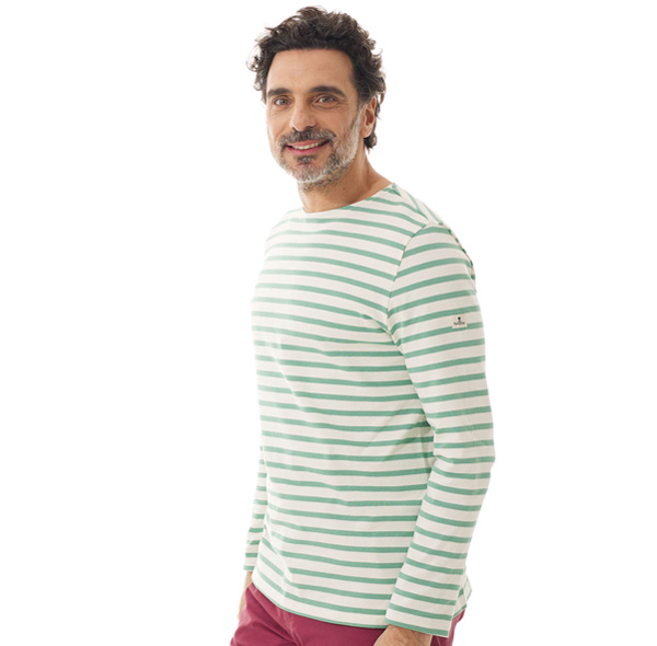 Comment associer votre marinière coloris Opale ?