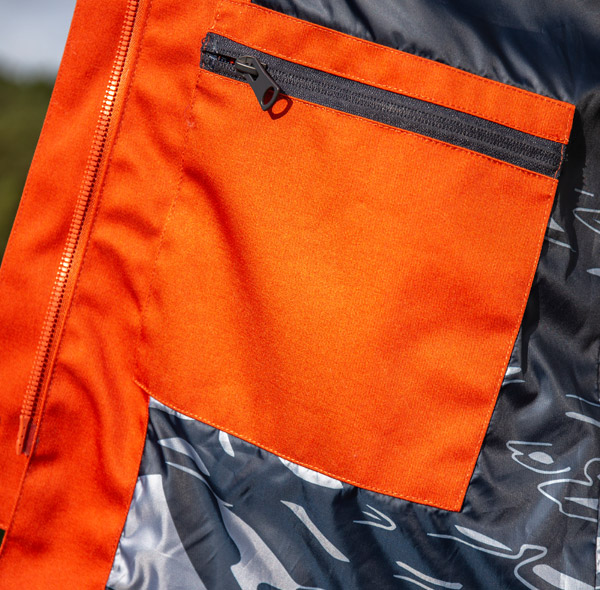 Une parka multi-poches