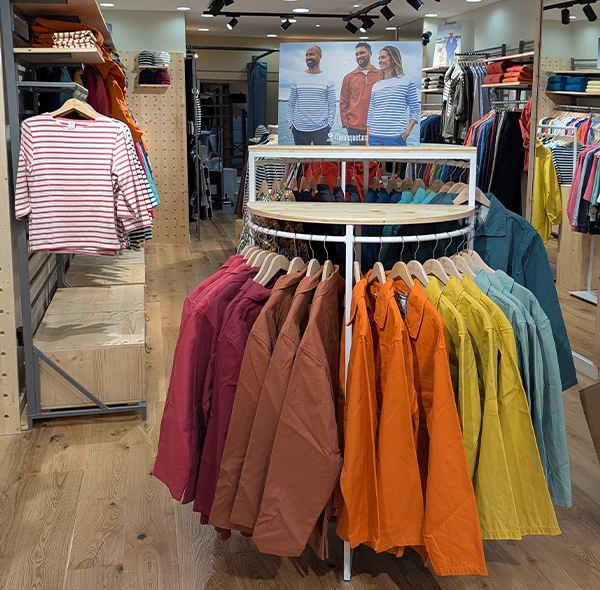 rayons du magasin mousqueton quimper